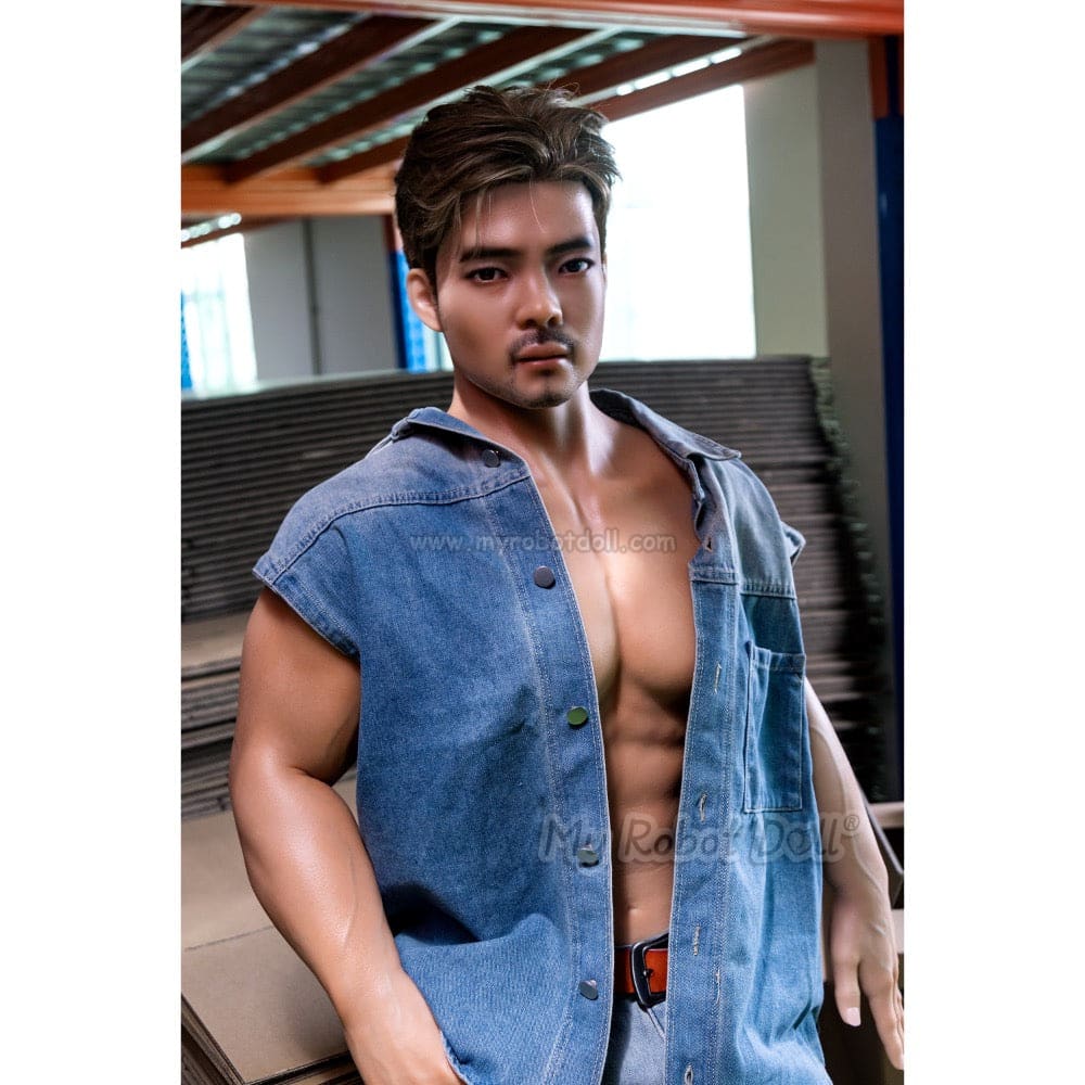 Male Sex Doll Yuan Qita - 170Cm / 57 Full Silicone Seamless Neck All-In-One