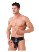 Charger l&#39;image dans la galerie, Rimba #9027 - Latex Mens Briefs With Sleeve Sex Toy
