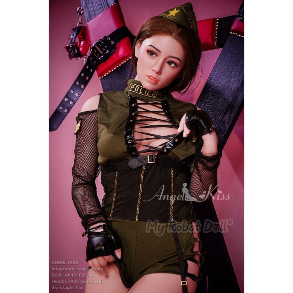 Sex Doll Head Ls29 Angel Kiss - 150Cm / 411 All-In-One Seamless Neck