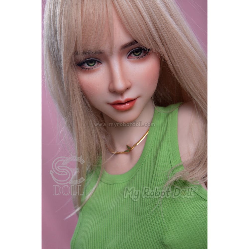 Silicone Pro Sex Doll Head#068So-Annika-A Se - 161Cm / 53 E Cup