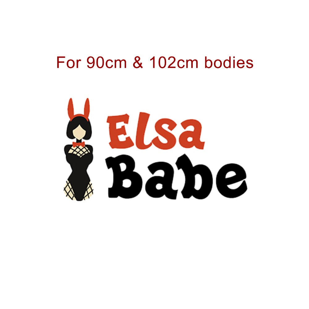 Extra Heads Anime for Elsa Babe Doll 90cm & 102cm