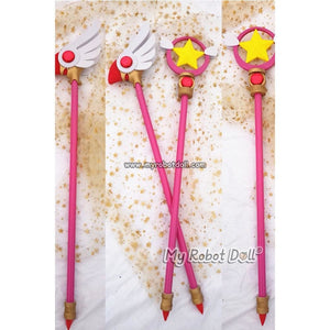 Cosplay Magic Rod For Cardcaptor Sakura Anime Doll V2 Accessory