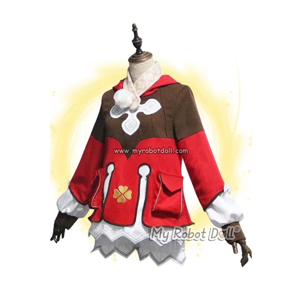 Cosplay Outfit For Klee Genshin Impact Anime Doll Accessory