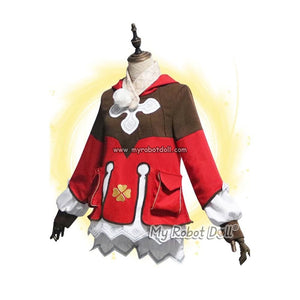Cosplay Outfit For Klee Genshin Impact Anime Doll Accessory
