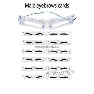 Eyebrows Makeup Kits For Sex Dolls Accessory