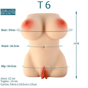 Jarliet Sex Toy T6-Torso Fair - In Stock Usa