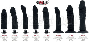 Rimba #7248 - Leather Heavy Duty Strap-On Harness With Ring (Without Dildo) Sex Toy