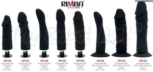 Rimba #7249 - Leather Strap-On Harness With Ring (Without Dildo) Sex Toy
