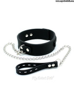 Load image into Gallery viewer, Rimba #9112 - Silicone Collar 5 Cm Wide With Dog Leash Sex Toy
