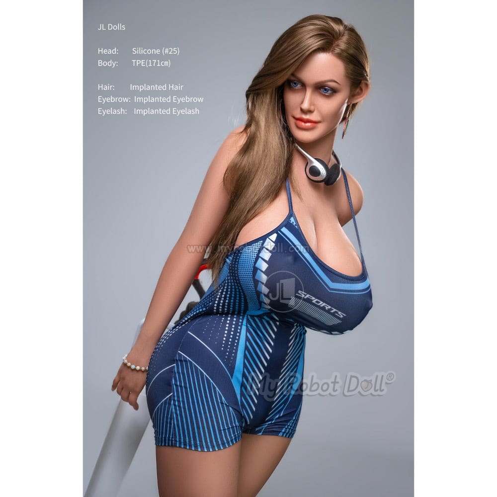 Sex Doll Gina Jarliet - 171Cm / 57 Silicone Head Tpe Body