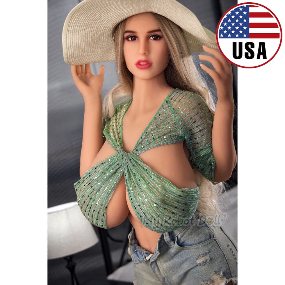 Sex Doll Head #65 Hr - 158Cm / 52 In Stock Usa Tan Giant Breasts