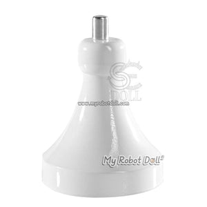 Sex Doll White Plastic Head Stand M16 Compatible For Dolls Accessory