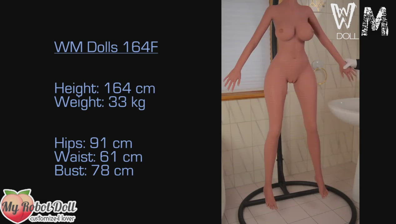 Sex Doll Head #230 WM Doll - 164cm F Cup / 5'5"