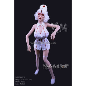Sex Doll Head #233 Wm - 164Cm J Cup / 55 Halloween Makeup