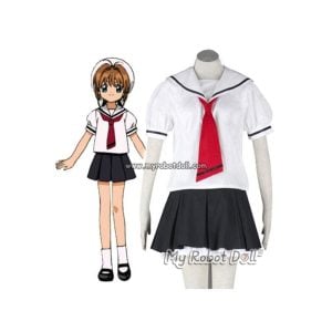 Authentic accessories, outfits experience with Cosplay Outfit for Cardcaptor Sakura Anime Doll from Sakura Doll in nan material.